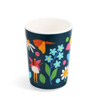 Children's melamine beaker - Fairies in the Garden