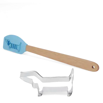 Cookie cutter & spatula - Sausage Dog