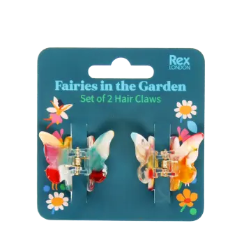 Mini butterfly hair claw clips (set of 2) - Fairies in the Garden