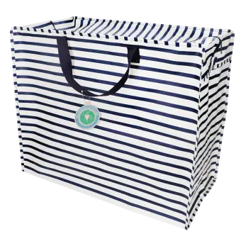 Jumbo storage bag - Nautical stripes