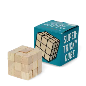 Wooden cube puzzle
