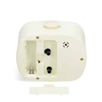 Retro alarm clock - Ivory white
