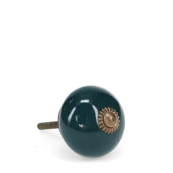 Ceramic drawer knob - Blue