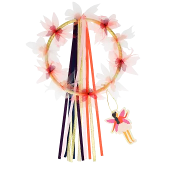 Fairy garland crown - Fairies in the Garden