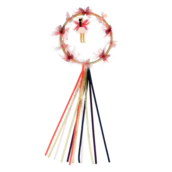 Fairy garland crown - Fairies in the Garden