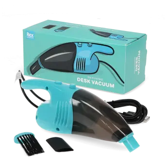 USB powered desk vacuum
