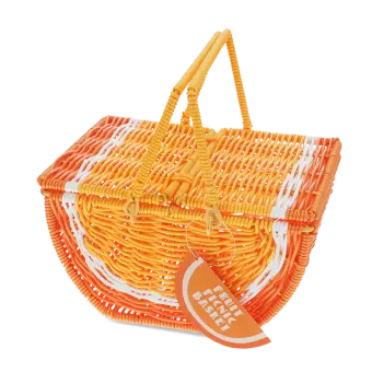 Little fruit picnic basket - Orange