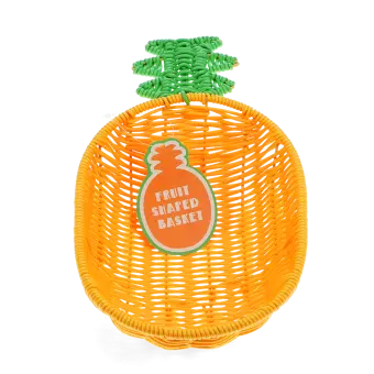 Summer fruit woven basket - Pineapple