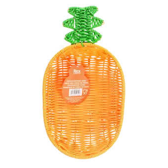 Summer fruit woven basket - Pineapple