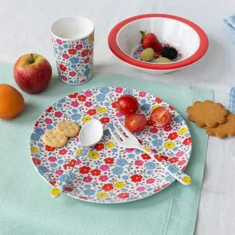 Children's melamine dinner set (5 pieces) - Tilde