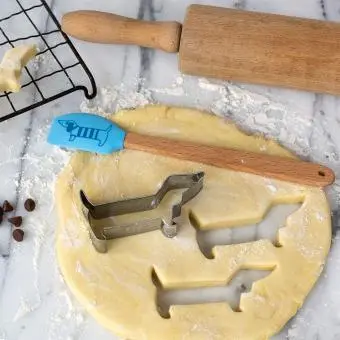 Cookie cutter & mini spatula - Sausage Dog