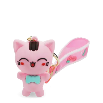 Keyring bag charm - Cat