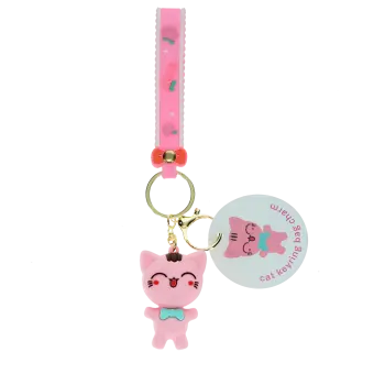 Keyring bag charm - Cat