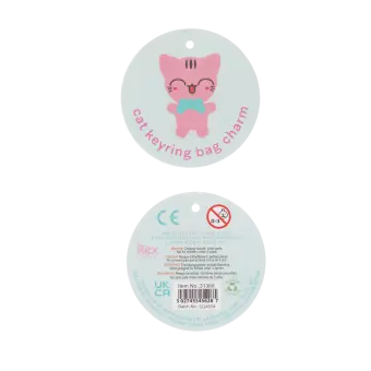 Keyring bag charm - Cat