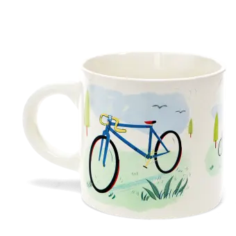 Ceramic mug - Cyclist