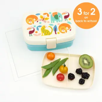 Lunch box with tray - Wild Wonders