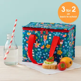 Insulated lunch bag - Fairies in the Garden