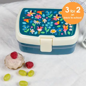  Lunch box with tray - Fairies in the Garden