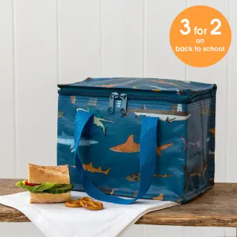 Insulated lunch bag - Sharks