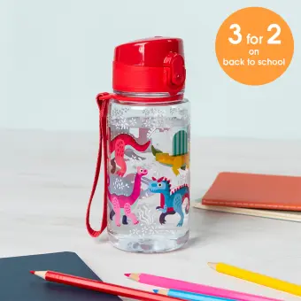 Children's water bottle - Baby Dinos (sports cap, 450ml)