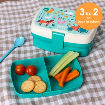 Lunch box with tray - Woodland