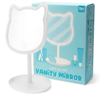 Light up vanity mirror - Cat