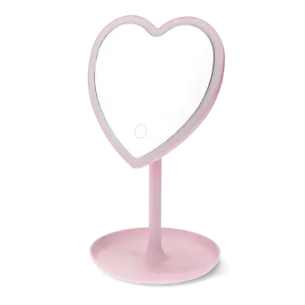 Light up vanity mirror - Heart