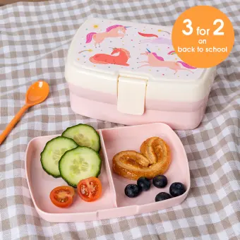 Lunch box with tray - Unicorn