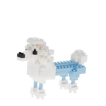 build your own poodle kit completed model