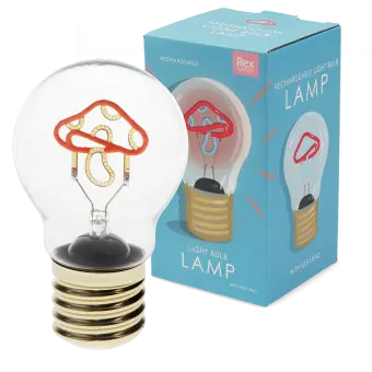 USB rechargeable light bulb lamp - Mushroom