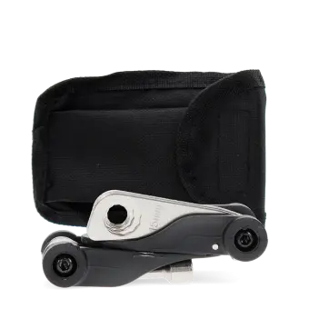 Cyclist multi-tool set with storage bag