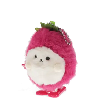 Dragon Fruit-shaped plush wind-up toy 