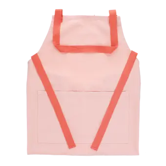 Two-tone utility apron - Pink