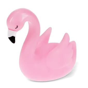 Pink flamingo night light 