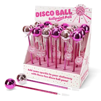 Dsico pen ball assorted colour in its packaging 