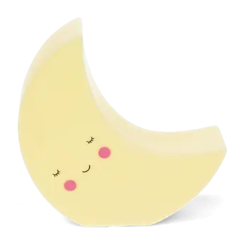 Yellow moon night light