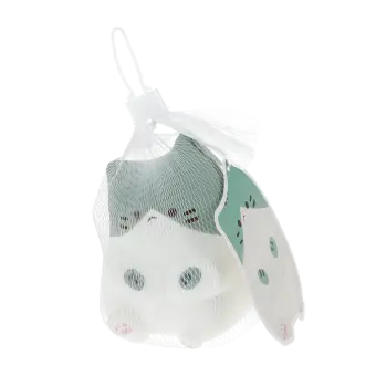 squidgy stress cat in its packaging with tag