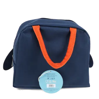 Back of penguin lunch back with tag