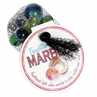 Bag 125g Swirly Marbles