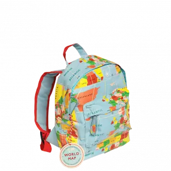 World Map Mini Backpack