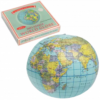 Inflatable World Globe
