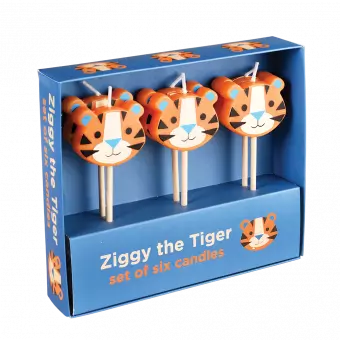Ziggy The Tiger Party Candles