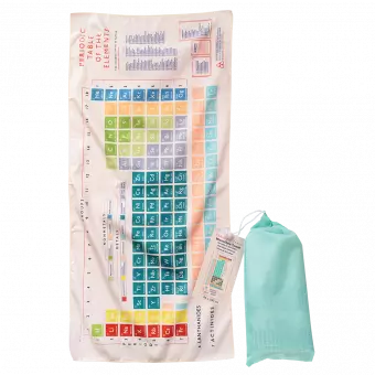 Periodic Table Microfibre Towel
