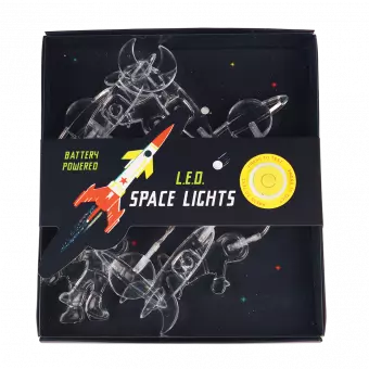 String Of Led Space Rocket Lights
