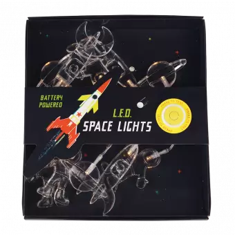 String Of Led Space Rocket Lights