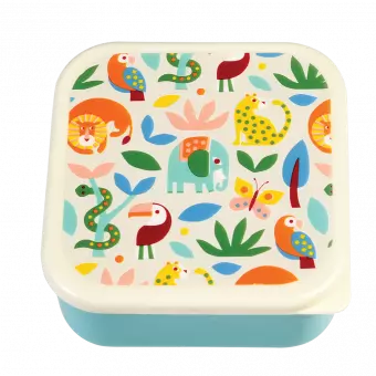 Wild Wonders Snack Boxes (set Of 3)