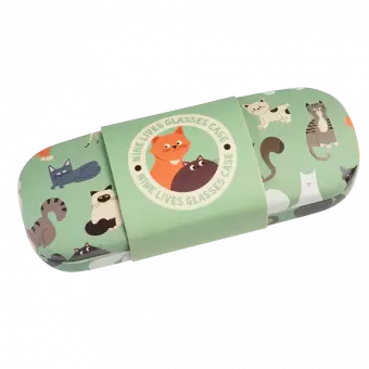 Nine Lives Glasses Case & Cleaning Cloth