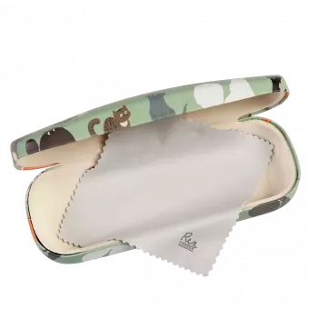 Nine Lives Glasses Case & Cleaning Cloth