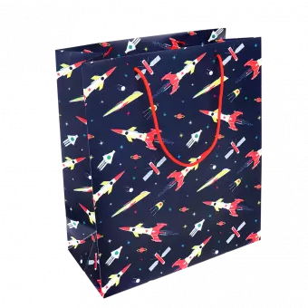 Large Space Age Gift Bag