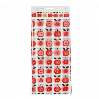 Vintage Apple Greaseproof Paper (pack Of 30)